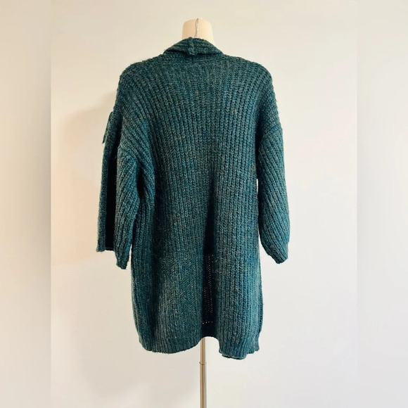 Anthropologie Stevie Fringed Knit Kimono Size OS NWOT - Picture 3 of 7